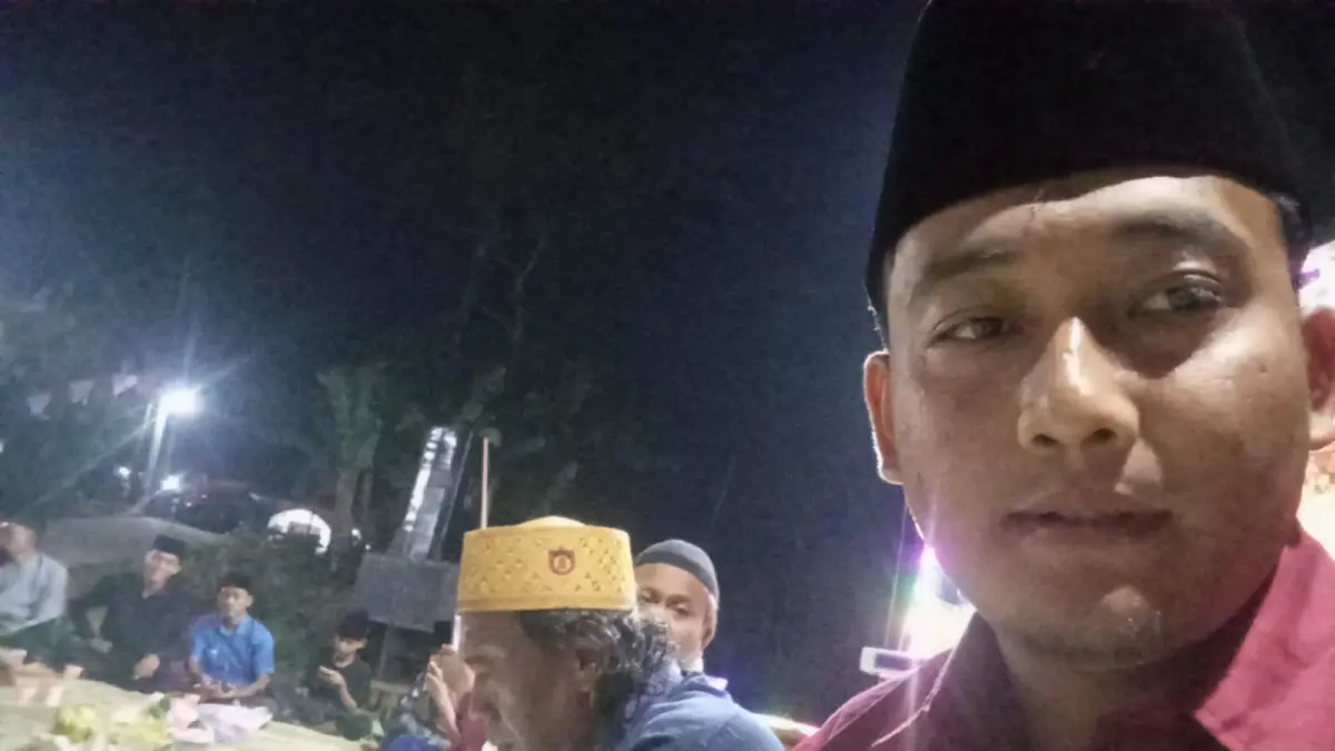 Malam tirakat di Jepara. 