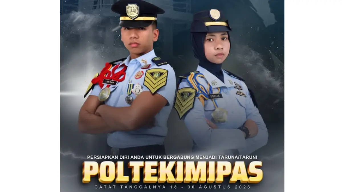 Pendaftaran Poltekimipas 2026 Dibuka. (Instagram poltekimipas_pemasyarakatan)