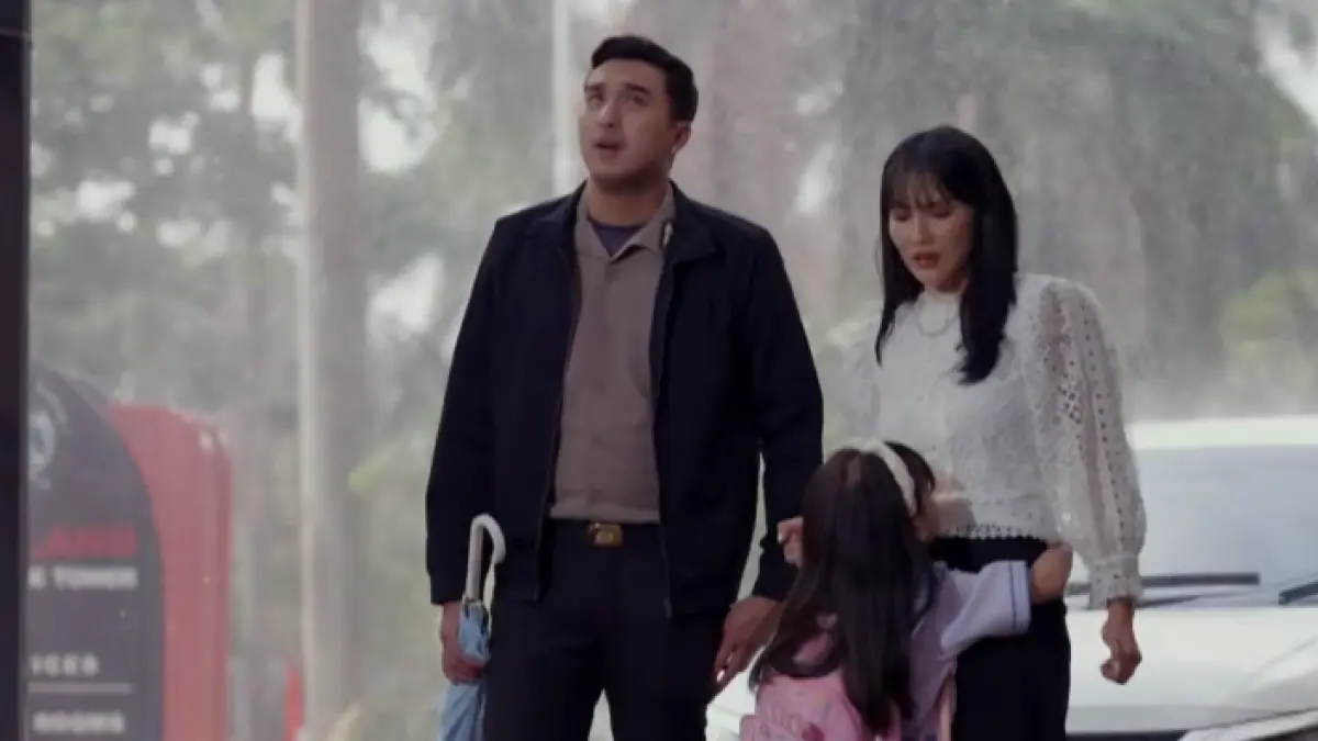 Salah satu adegan sinetron Wajah Cinta yang Lain.