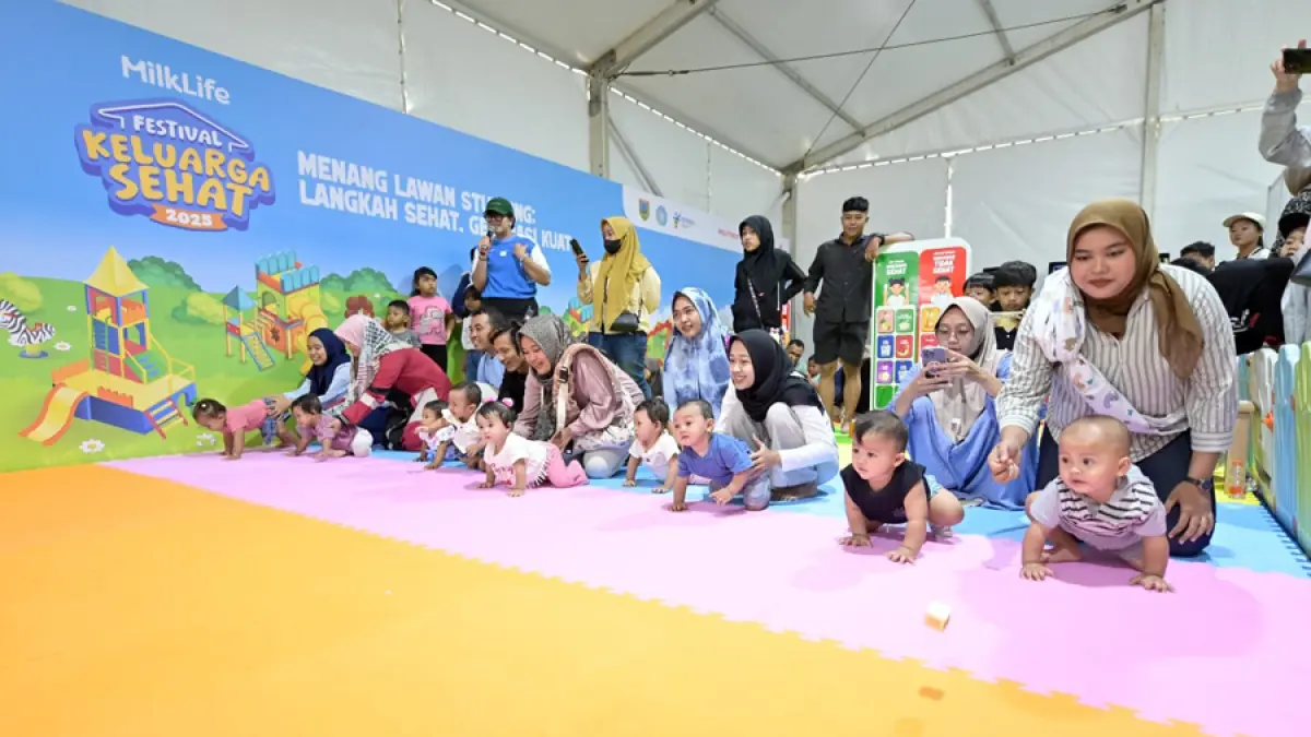 Milklife Festival Keluarga Sehat 2026 bakal digelar di Alun-alun Simpang Tujuh Kudus pada 29 dan 30 Agustus.