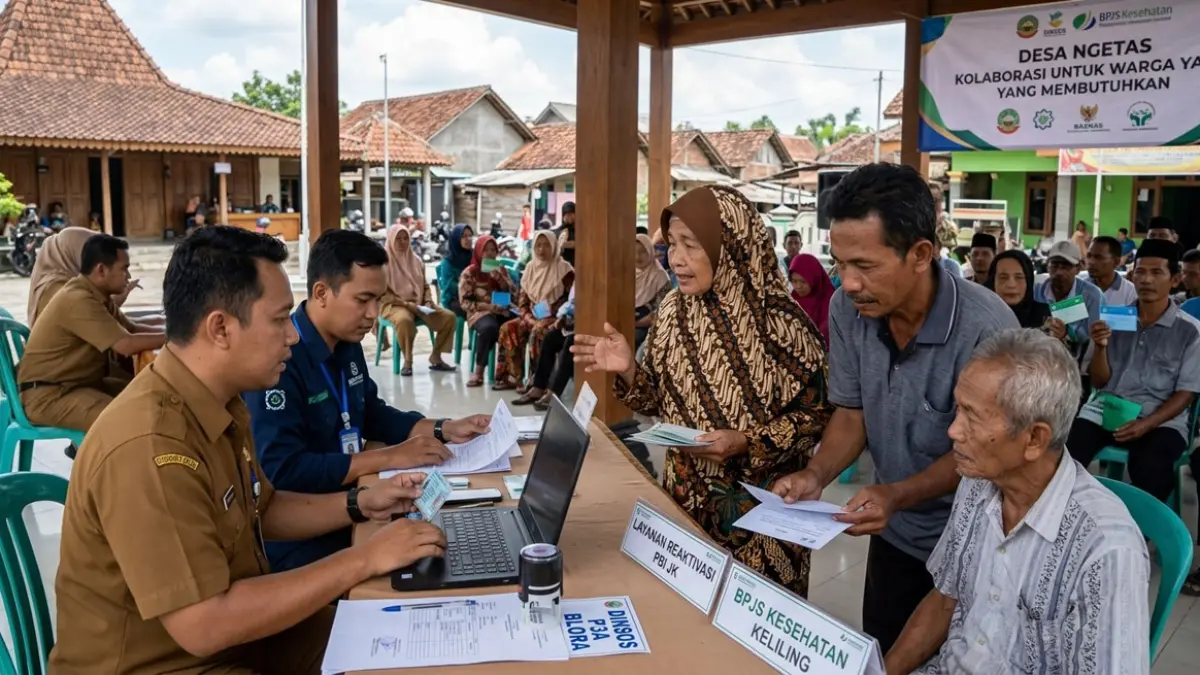 Ilustrasi peserta PBI JK (Ist)