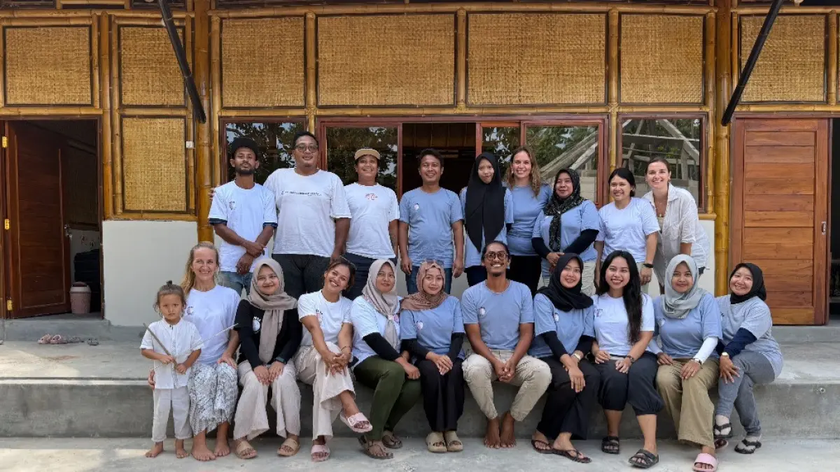 KOLABORATIF: Orang-orang yang berada di balik layar dan praktik-praktik baik di Kejora Karimunjawa, bersemangat pemberdayaan.