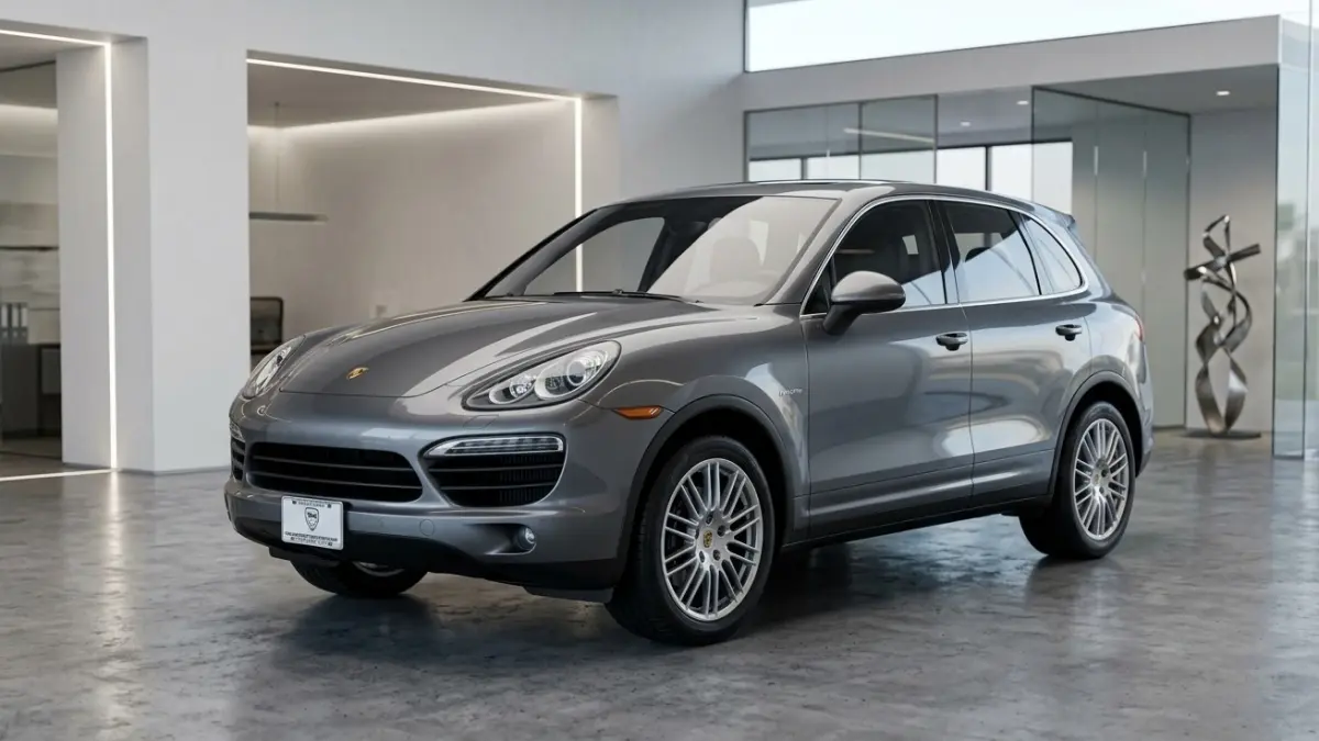Porsche Cayenne bekas tahun 2012.
