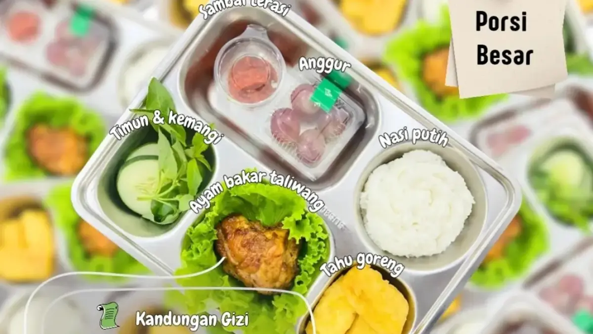 DIDUGA TERKONTAMINASI: Potret menu MBG dari SPPG Jepara Mlonggo Sekuro pada Senin (7/9) yang diduga menyebabkan keracunan 118 siswa-guru di tiga sekolah di Mlonggo, Jepara.