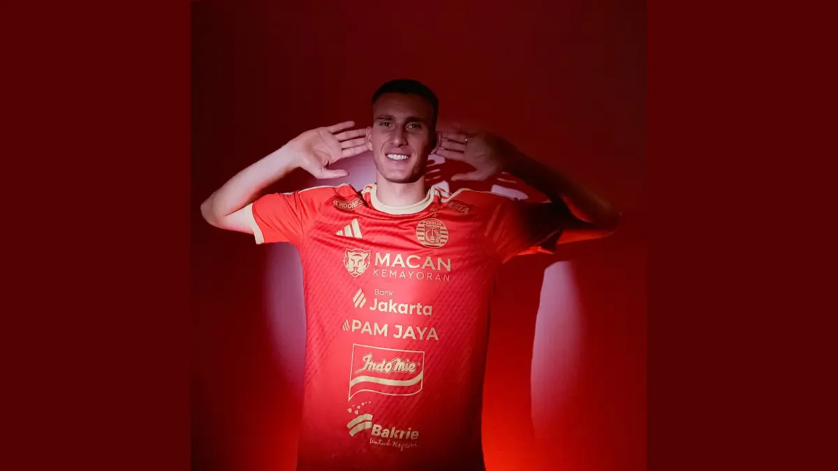 Penyerang asal Kroasia, Ivan Mamut, menjadi pemain baru Persija. (Foto: Instagram Persija)