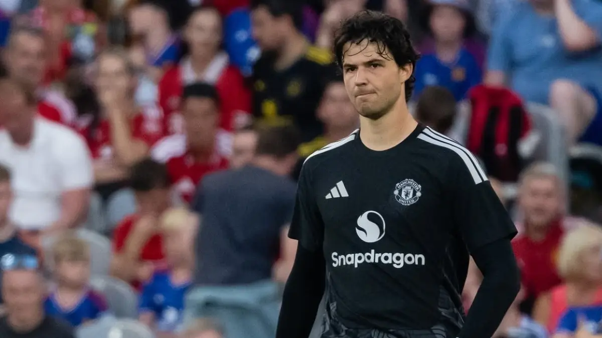 Lammens, kiper utama Manchester United.