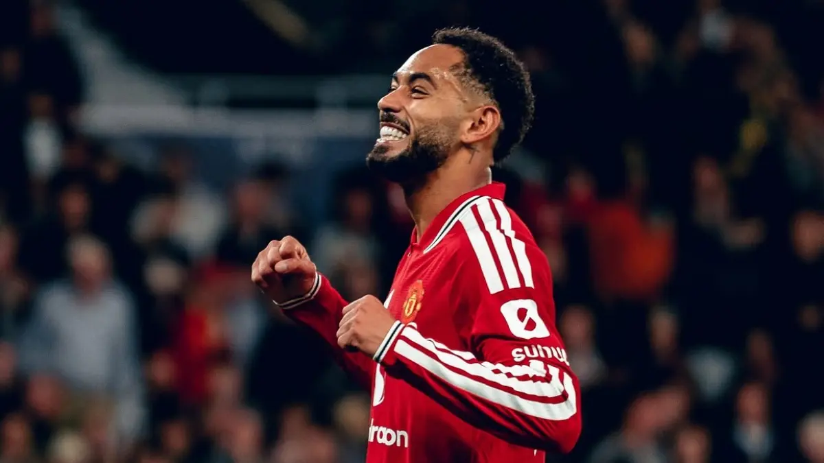 Matheus Cunha, saat MU Kembali ke Liga Champions dengan Ganas, Sabah Dihantam 4-0 di Old Trafford. (Instagram Manchester United)