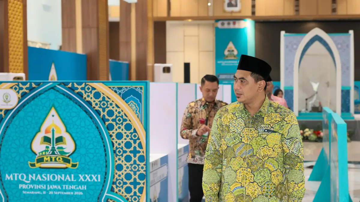 Wakil Gubernur Taj Yasin Maimoen di venue MTQ Nasional XXXI.