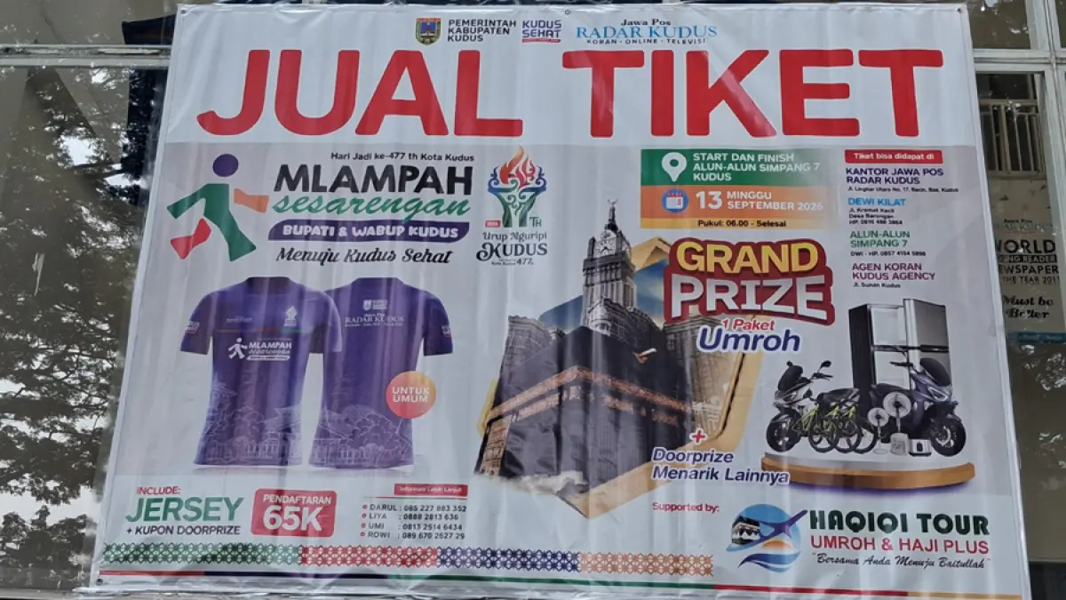 Mlampah Sesarengan Bupati dan Wabup Kudus