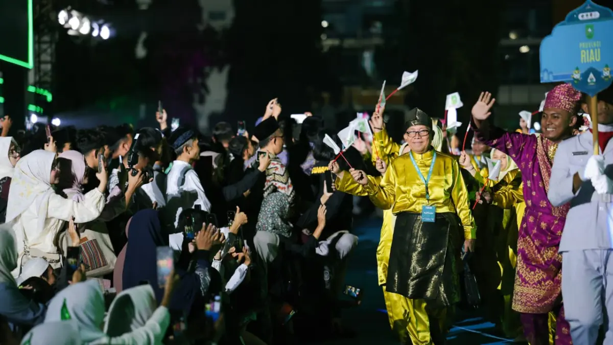 PARADE: Berbagai kafilah hadir di Musabaqah Tilawatil Qur’an (MTQ) Nasional XXXI Tahun 2026 di Jawa Tengah.