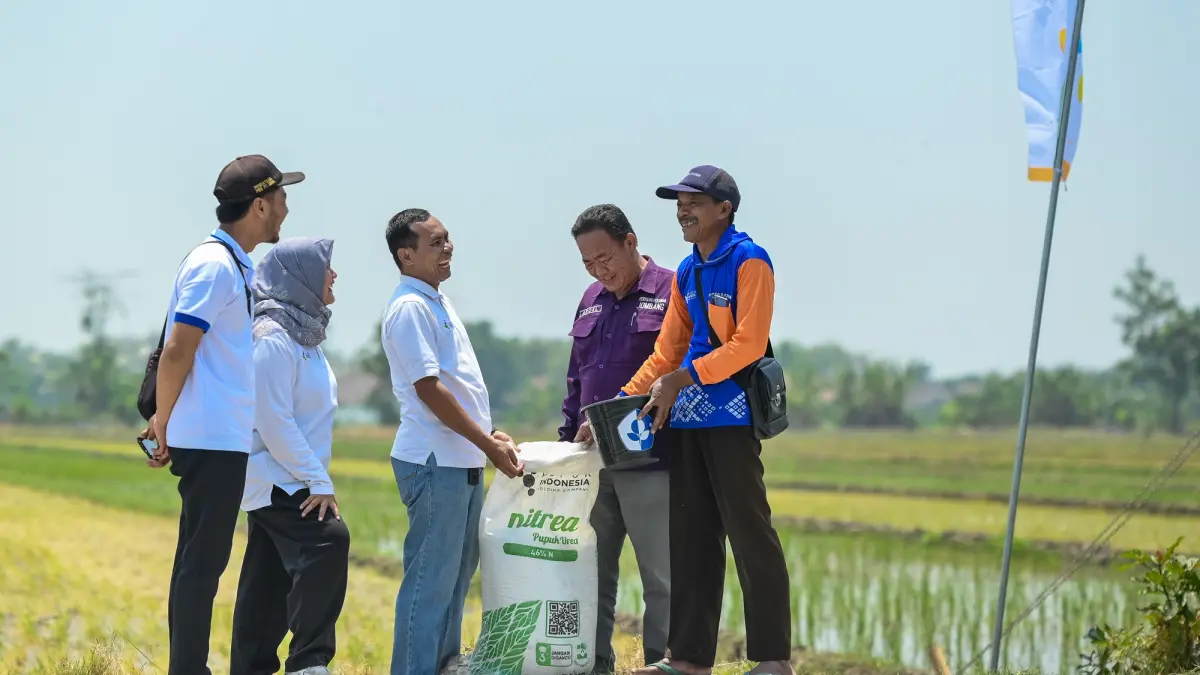 Dorong Ketahanan Pangan, Pupuk Kaltim Perkuat Pendampingan Petani Lewat Agrosolution.