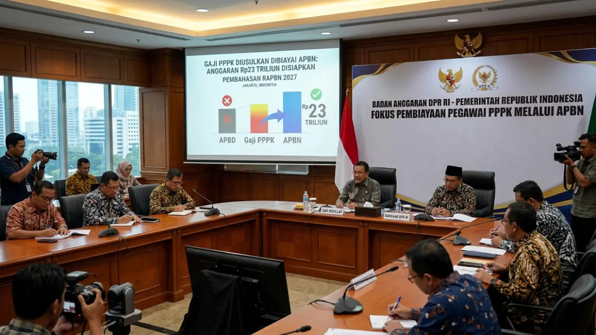 Ilustrasi usulan gaji PPPK (ai)