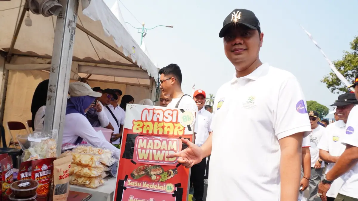 MAKNYUS: Kegiatan tersebut melibatkan BUMDesa, BUMDesa Bersama dan UMKM dari berbagai wilayah Jepara.