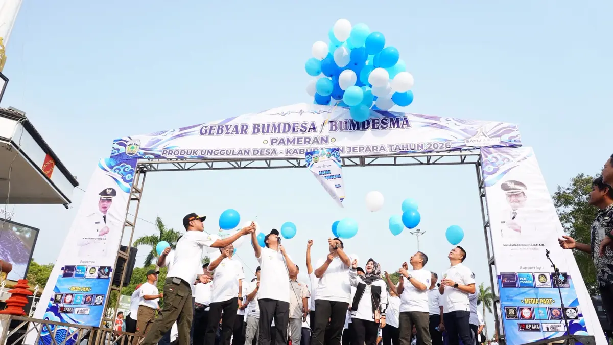 PEMBUKAAN: Gebyar Produk BUMDes Jepara melibatkan 184 BUMDesa dan 9 BUMDesa Bersama untuk mendorong ekonomi lokal.