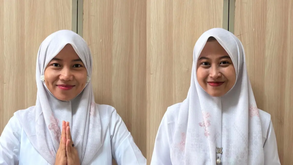 KEMENAG UNTUK RADAR KUDUS
BERPRESTASI: Zumrotul Luthfiyyah dan Durrotul Muqoffa peserta MTQ nasional asal Kecamatan Sedan, Rembang.