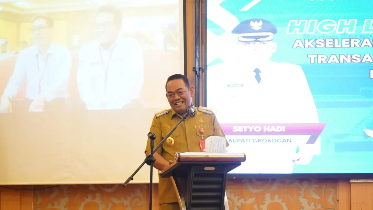 (Bupati Grobogan Setyo Hadi)