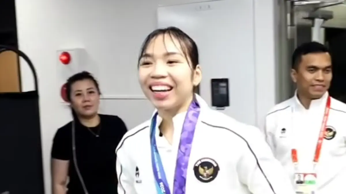 Leica Lubis Persembahkan Perunggu untuk Indonesia, Kegagalan ke Final Jadi Pelajaran.