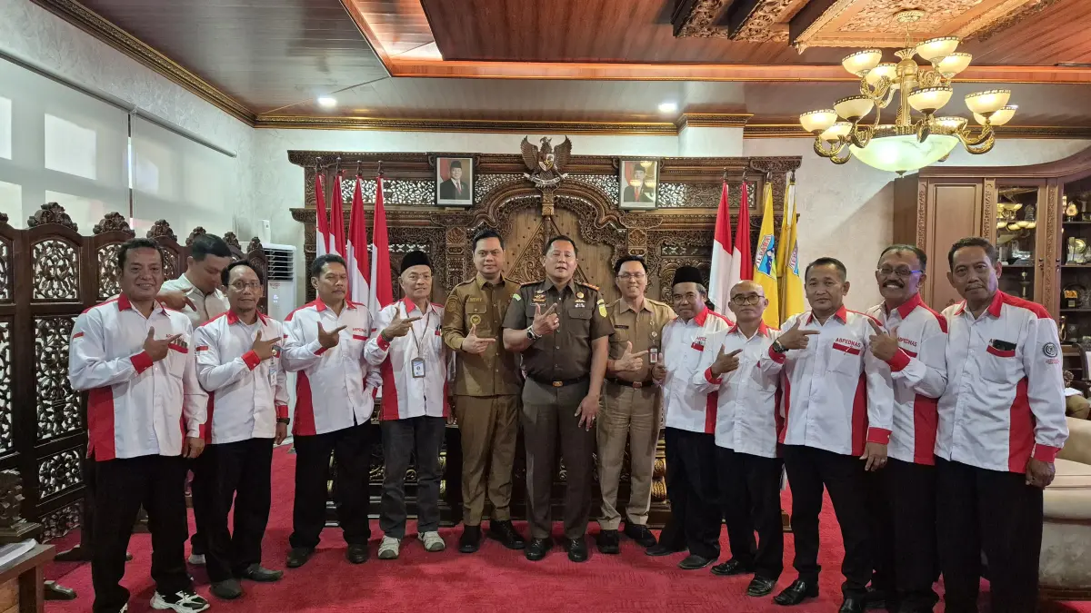 SINERGIS: ABPEDNAS Jepara melakukan audiensi bersama Bupati Jepara Witiarso Utomo pada Senin (21/9). (ABPEDNAS JEPARA UNTUK RADAR KUDUS)
