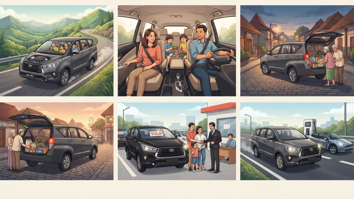RAMAH KELUARGA: Harga Toyota Innova Reborn Diesel bekas berada di kisaran Rp300 jutaan. Mesin diesel dan kabin luas membuatnya masih diminati.