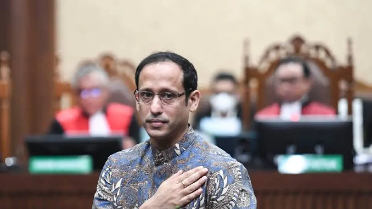 PT DKI Jakarta Potong Vonis Nadiem Makarim Jadi 9 Tahun Penjara dan Uang Pengganti Rp548 M