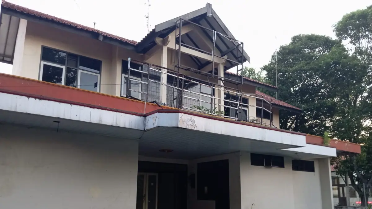 SIAP DIREHAB: Bangunan bekas Kantor Satpol PP Pati segera dirombak menjadi tempat museum dengan anggaran awar Rp 520 juta. (ACHMAD ULIL ALBAB/RADAR KUDUS)