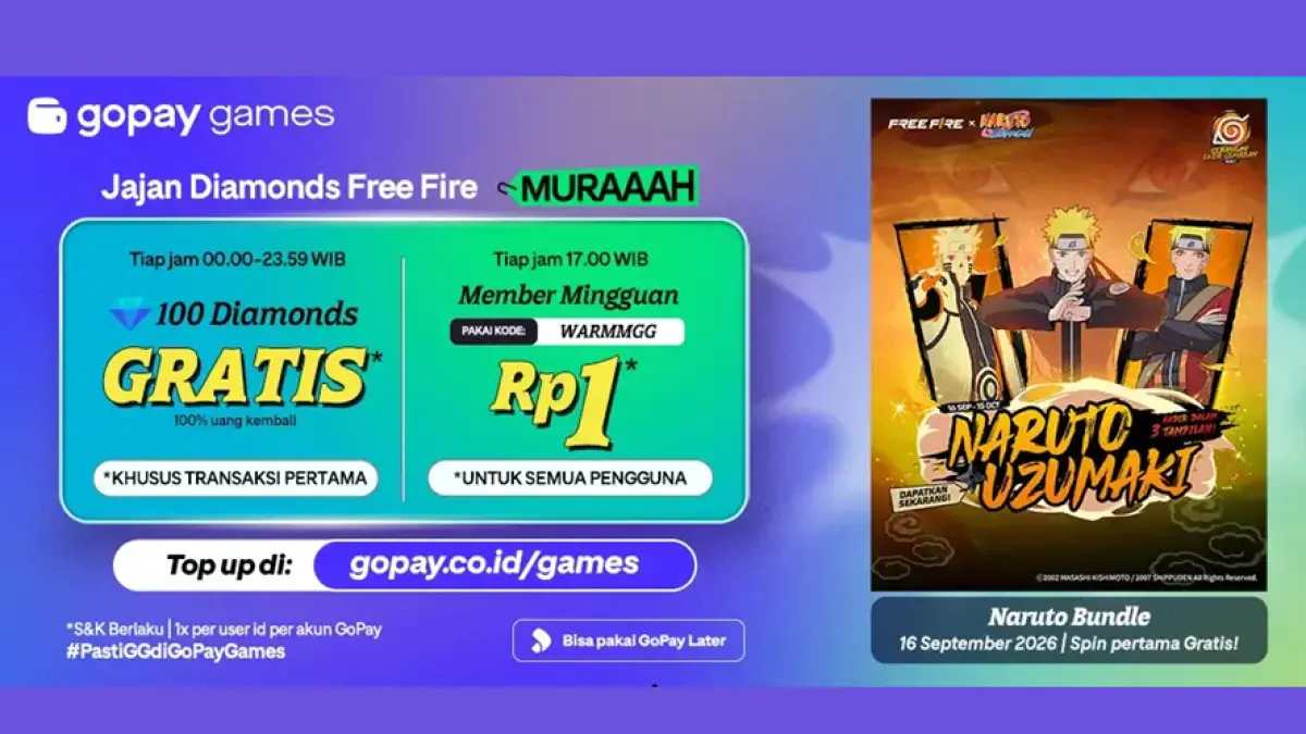 Top Up Gopay Games.