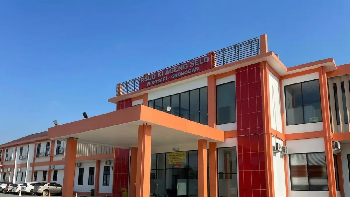 BERKEMBANG: Kondisi bangunan RSUD Ki Ageng Selo Wirosari yang terus mengalami perkembangan.