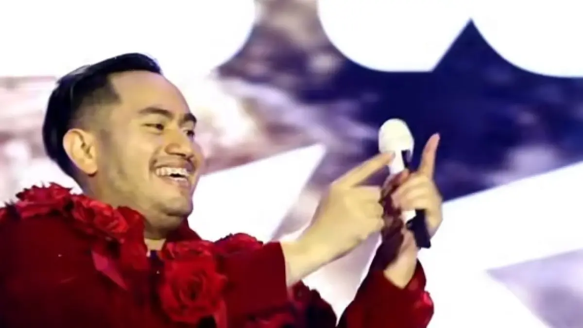 King Nassar saat menjadi penampil di Rendezvous 2026