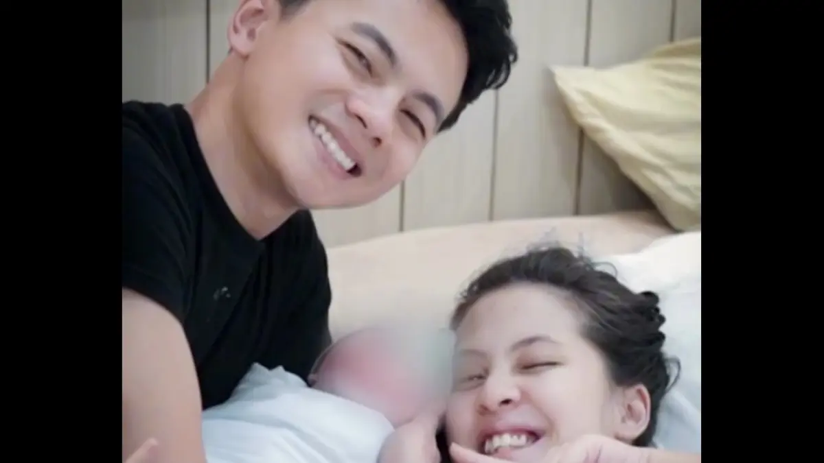 Moment Adhisty Zara melahirkan anak pertama (Tangkapan layar Instagram @zaraadhsty)