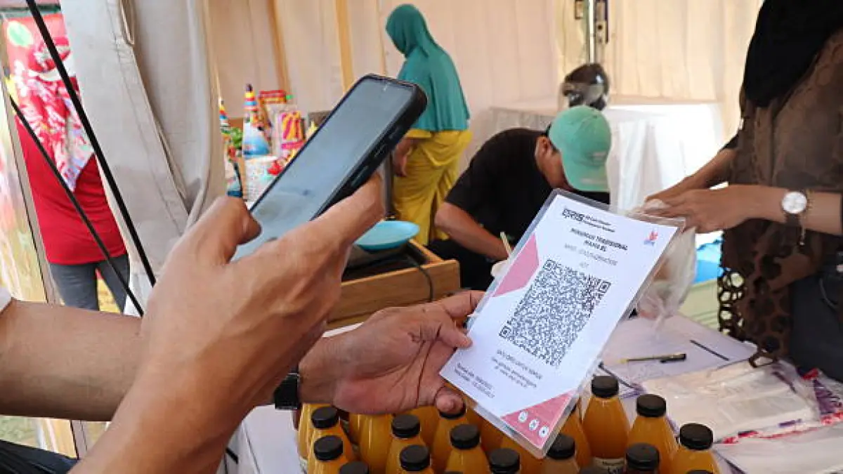 Transaksi Qris Antarnegara Capai 6,2 Trilliun