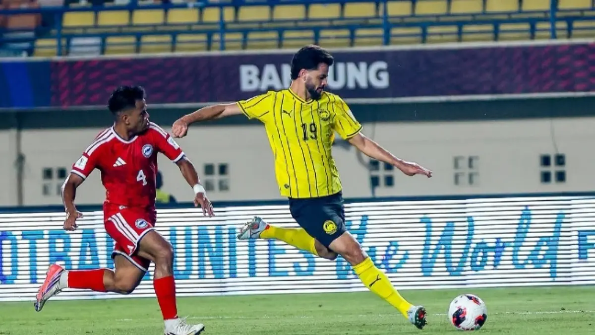 Timnas Malaysia vs Singapura. (Instagram FAmalaysia)