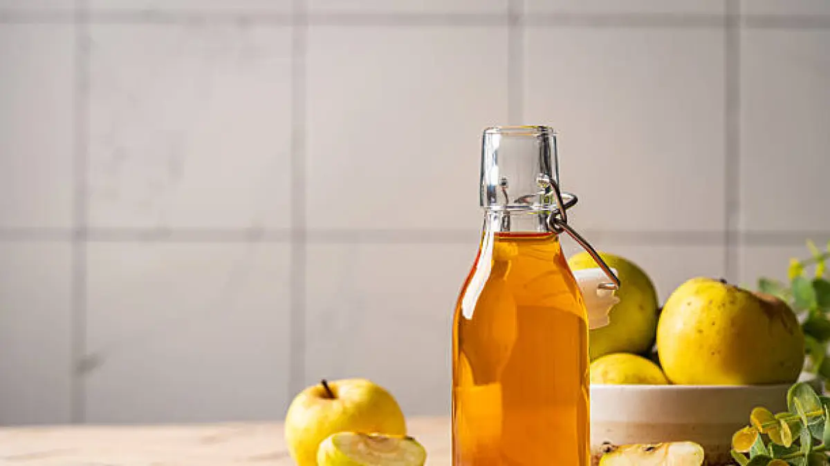 Ilustrasi cuka apel (IStock)