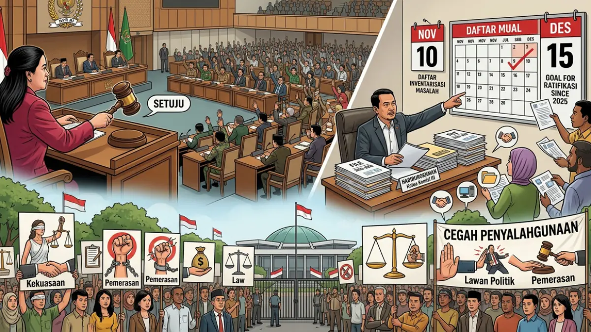 Ilustrasi RUU Perampasan Aset (ai)