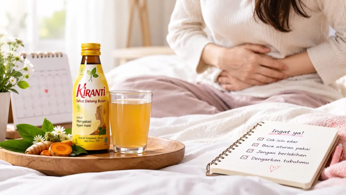 Referensi: ChatGPT. Nyeri Haid? Hati-hati kebiasaan Minuman Kiranti!