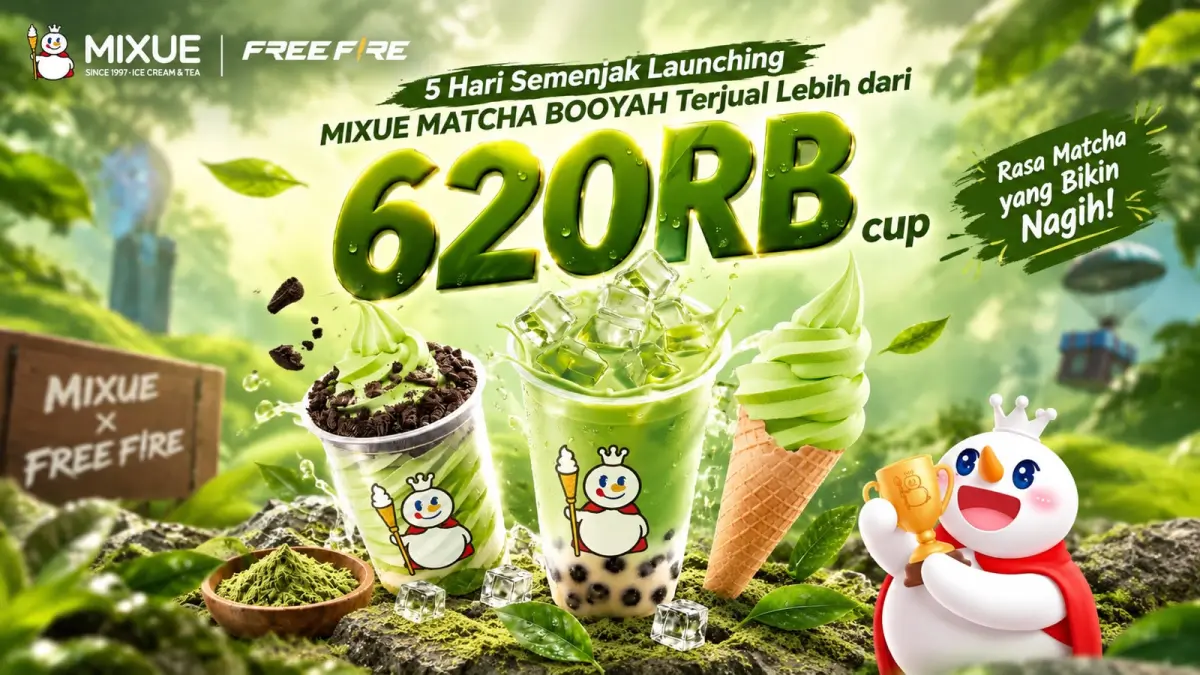 Sukses menjual lebih dari 620 eibu cup hanya dalam 5 hari sejak diluncurkan?