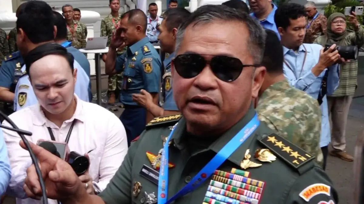 Kepala Staf Angkatan Darat (KSAD) Jenderal TNI Maruli Simanjuntak. (ANTARA/Azhfar Muhammad)