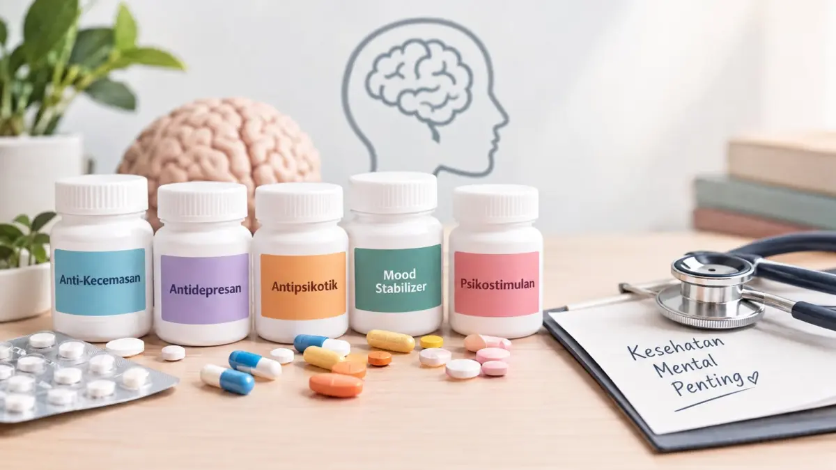 Obat dari psikiatri banyak? apa saja sih?