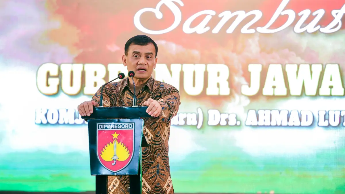 Gubernur Jawa Tengah Ahmad Luthfi