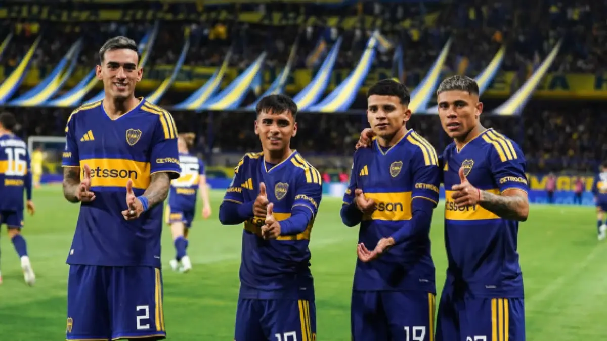 Pemain tim Boca Juniors