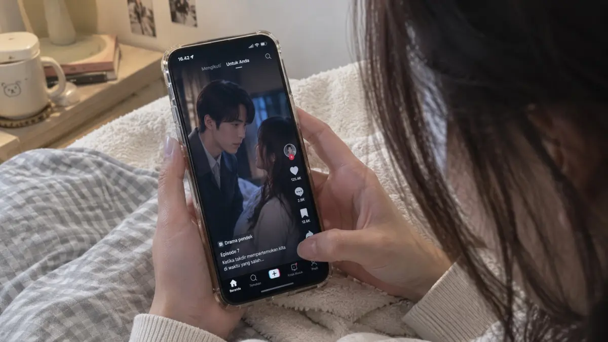 Niat Nonton Sebentar, Malah Berjam-jam! Ini Alasan Short Drama Bikin Ketagihan