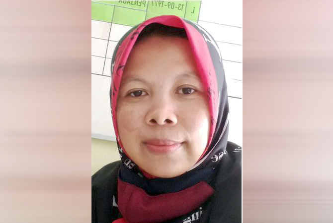 Atif Azzizah; Guru SDN 2 Gembyungan, Kec. Randublatung, Kab. Blora (ISTIMEWA FOR RADAR KUDUS)