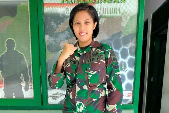 Serka Ika Yuni Lestari Tangowi (SUBEKAN/RADAR KUDUS)