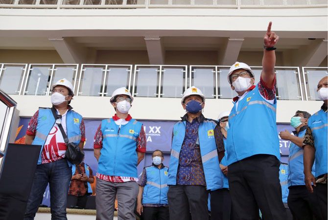 PLN Sukses Supai Listrik Tanpa Kedip saat Pembukaan PON XX Papua