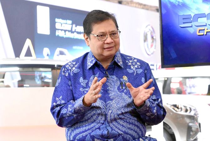 Menko Airlangga Hartarto (ISTIMEWA FOR RADAR KUDUS)