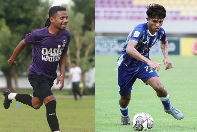 Friska Womsiwor (kiri). (PERSIJAP FOR RADAR KUDUS) Kasim Botan (kanan) (PSCS FOR RADAR KUDUS)