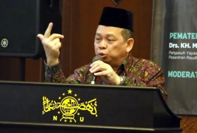 KH. M. Najib Suyuthi, Pengasuh Ponpes Raudlatul Ulum, Guyangan, Pati. (PESANTREN RAUDLATUL ULUM FOR RADAR KUDUS)