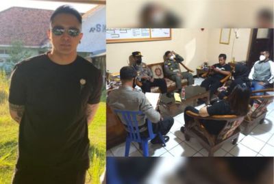 UJI NYALI: Petugas gabungan mendatangi lokasi RSK Tayu yang akan digunakan konten kreator kenamaan Demian Aditya dan Sara Wijayanto. (WARGA FOR RADAR KUDUS)