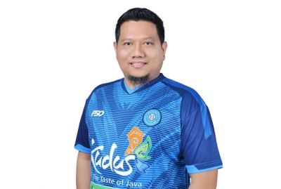 TANCAP GAS: Ferdaus Ardyansyah Purnomo ditunjuk&nbsp; Askab PSSI Kudus sebagai manajer Persiku Kudus. (PERSIKU KUDUS FOR RADAR KUDUS)