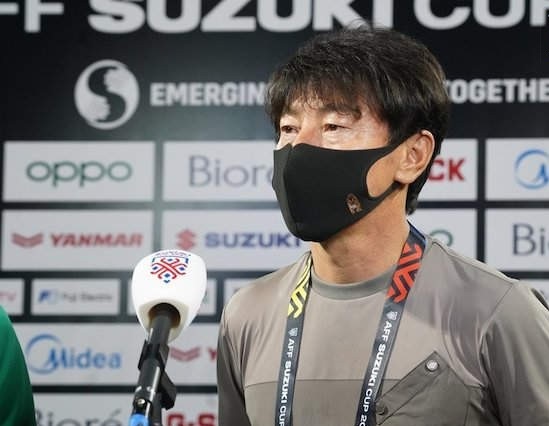 Shin Tae-yong. (AFF SUZUKI CUP)