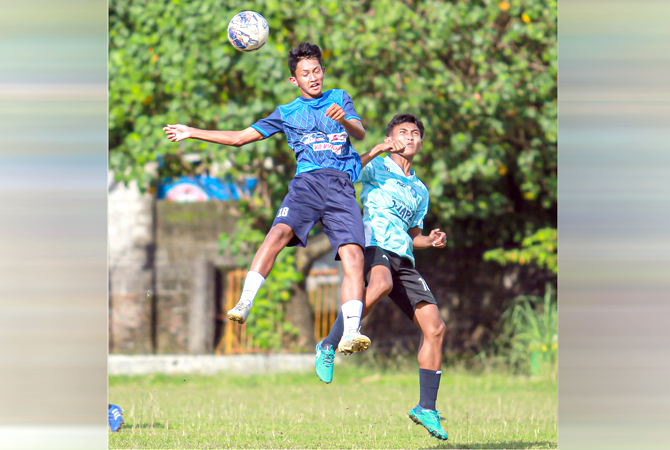 MANDIRI: Pendanaan tim Persiku Jr yang diajukan ke KONI Kudus hingga kini tak kunjung cair. (PERSIKU JR KUDUS FOR RADAR KUDUS)